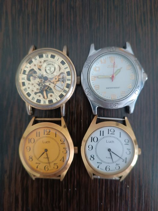 Продам часы  Луч, Ferrari, Olipai, механические