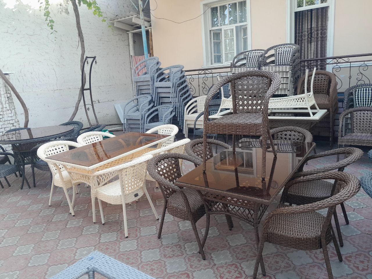 Optim ratan stol stullar olami