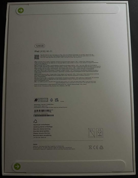 iPad A16 11″ 128GB WiFi – Nou, Sigilat | Silver