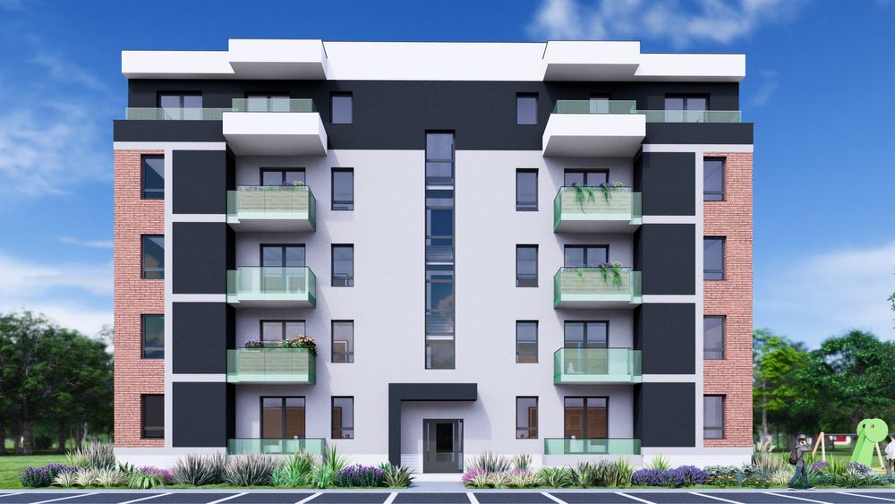 Apartamente de vanzare direct de la dezvoltator, Paulestiului - 49900€