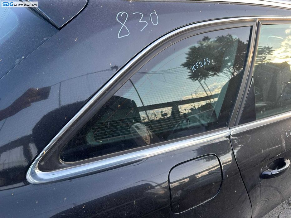 Geam Sticla de pe Aripa Caroserie Dreapta Spate Audi A4 B8 Break Combi 2008 - 2015 [K5263