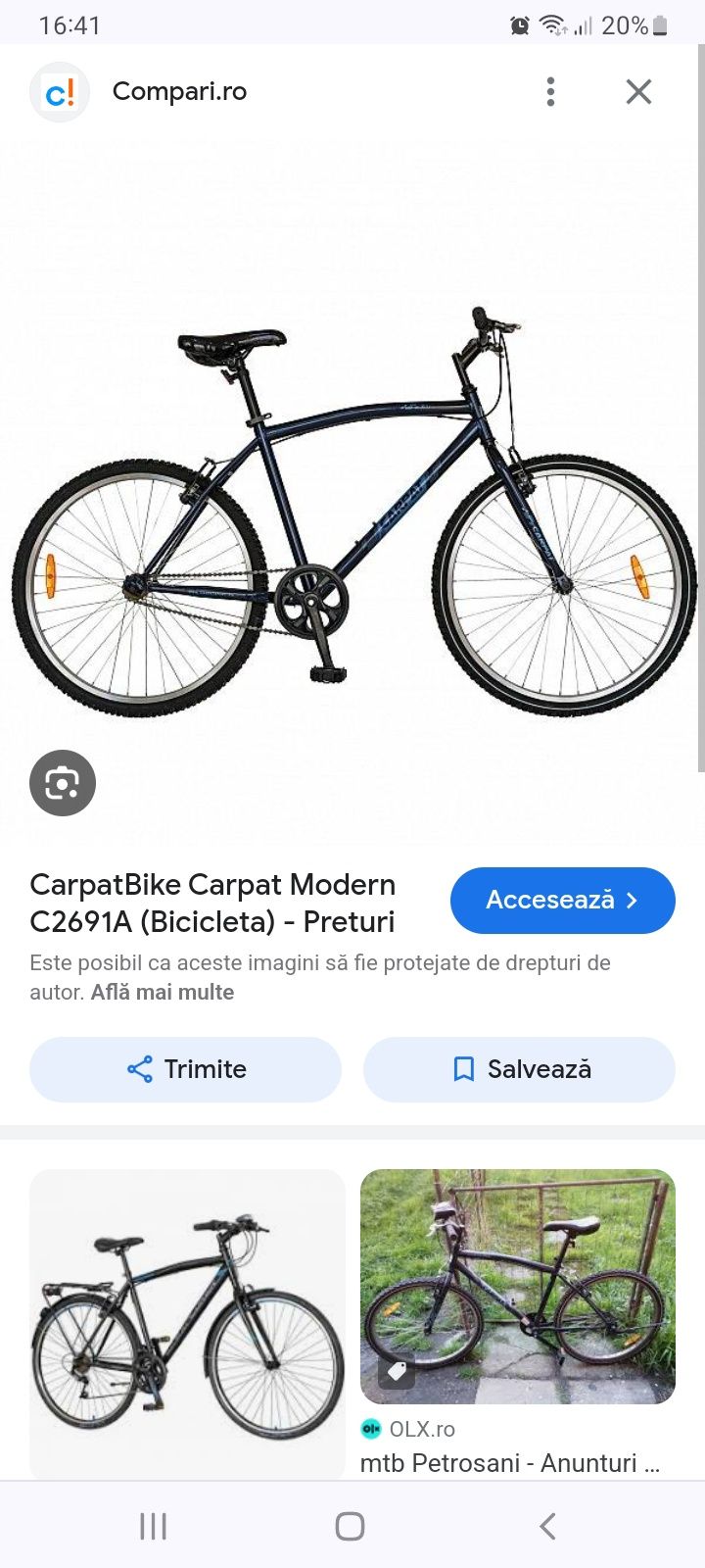 Bicicleta Carpat Modern