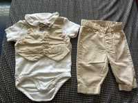 Бебешки комплект боди+панталон