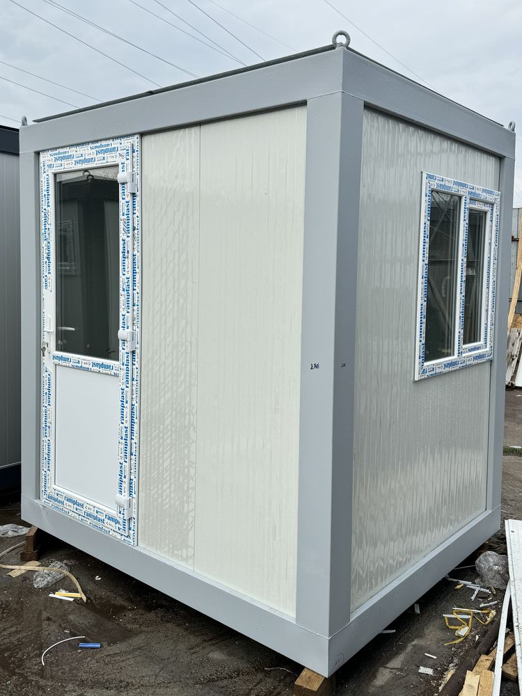 Vand container vitrina gri antracit