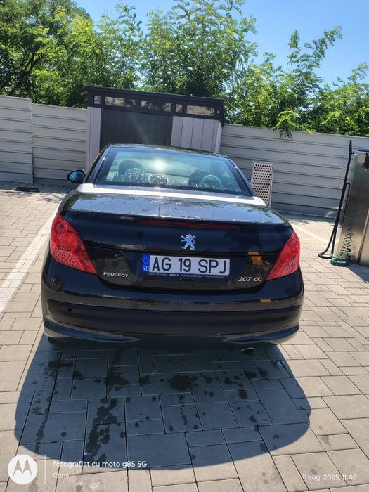 Peugeot 207cc cabrio 2009 1.6 benzina