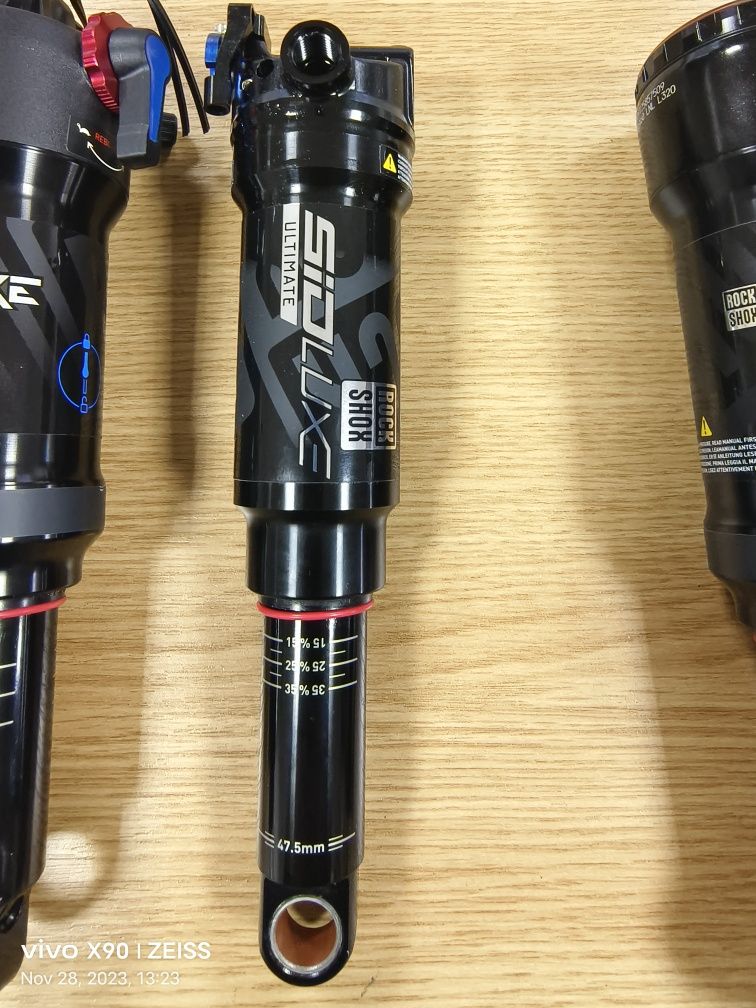 ШОКОВЕ Rockshox Superdeluxe,Sidluxe ULTIMATE Deluxe SELECT+.Manitou