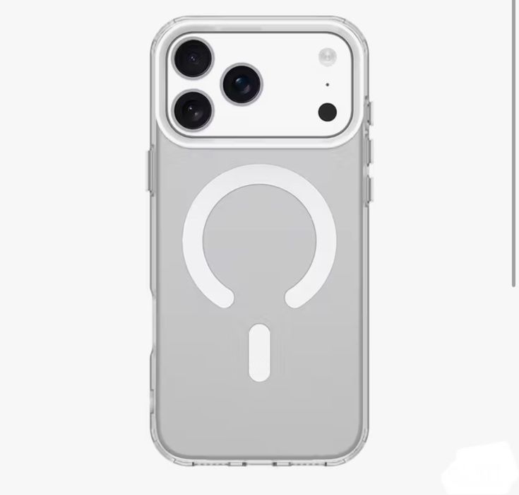 Husa Incarcare Magsafe Semi Clar Folie Iphone 17 AIR 17 PRO 17 PRO MAX