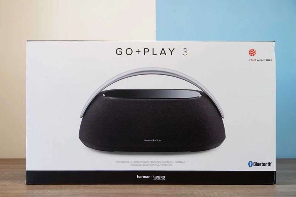 Boxa portabila Harman Kardon Go Play + 3. Noua! Pachet complet!
