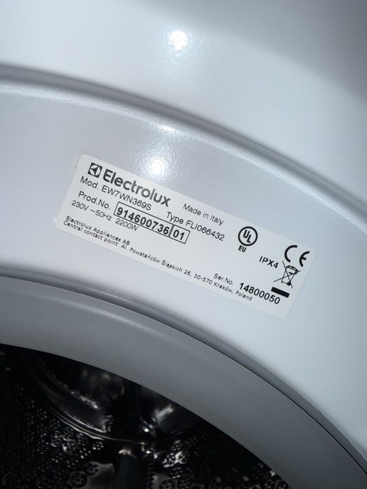 Пералня със сушилня Electrolux Perfect Care 700