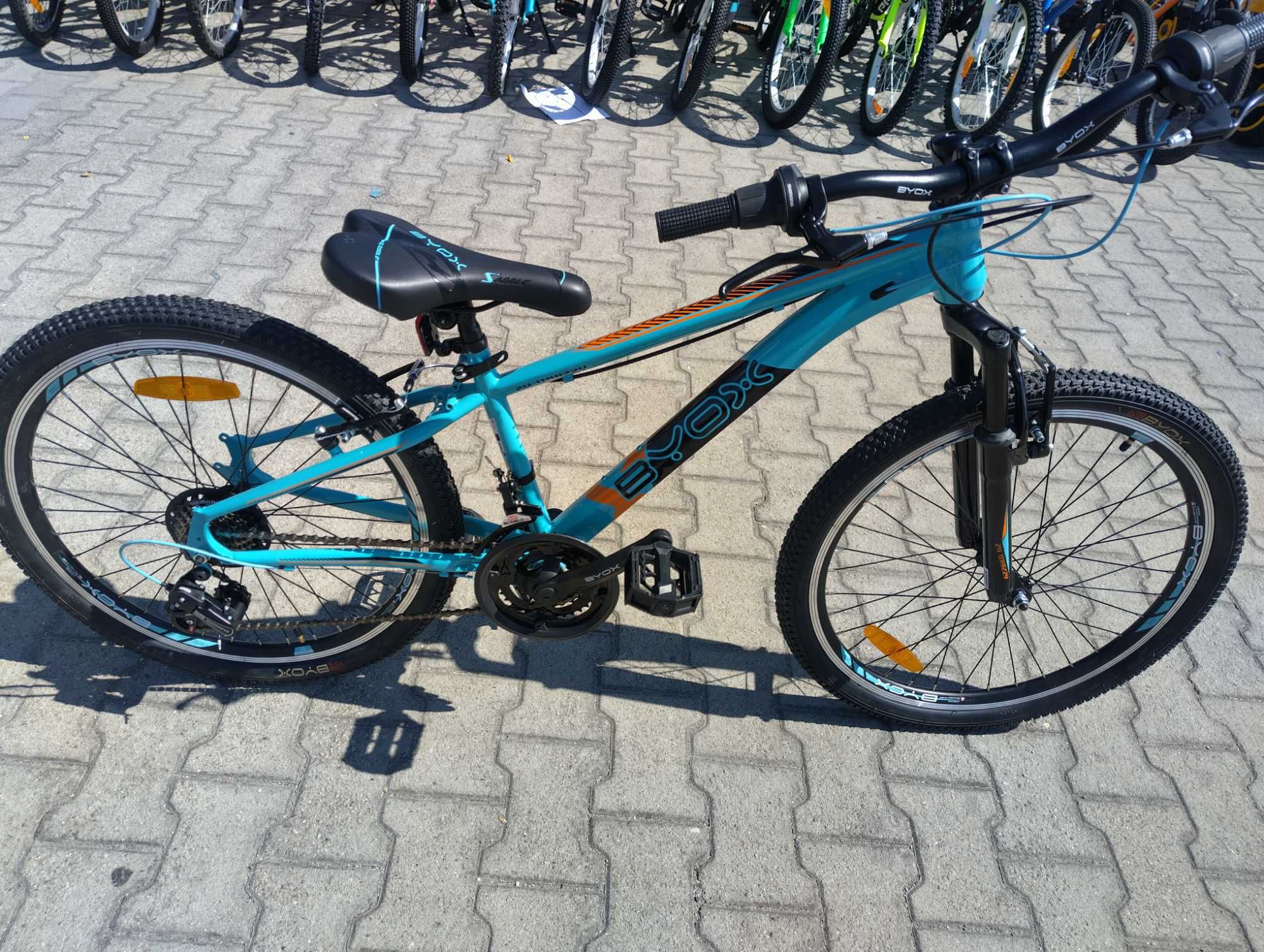BYOX Велосипед 24" WHIZZY тюркуаз
