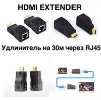 HDMI rj45 удлинитель по витой паре