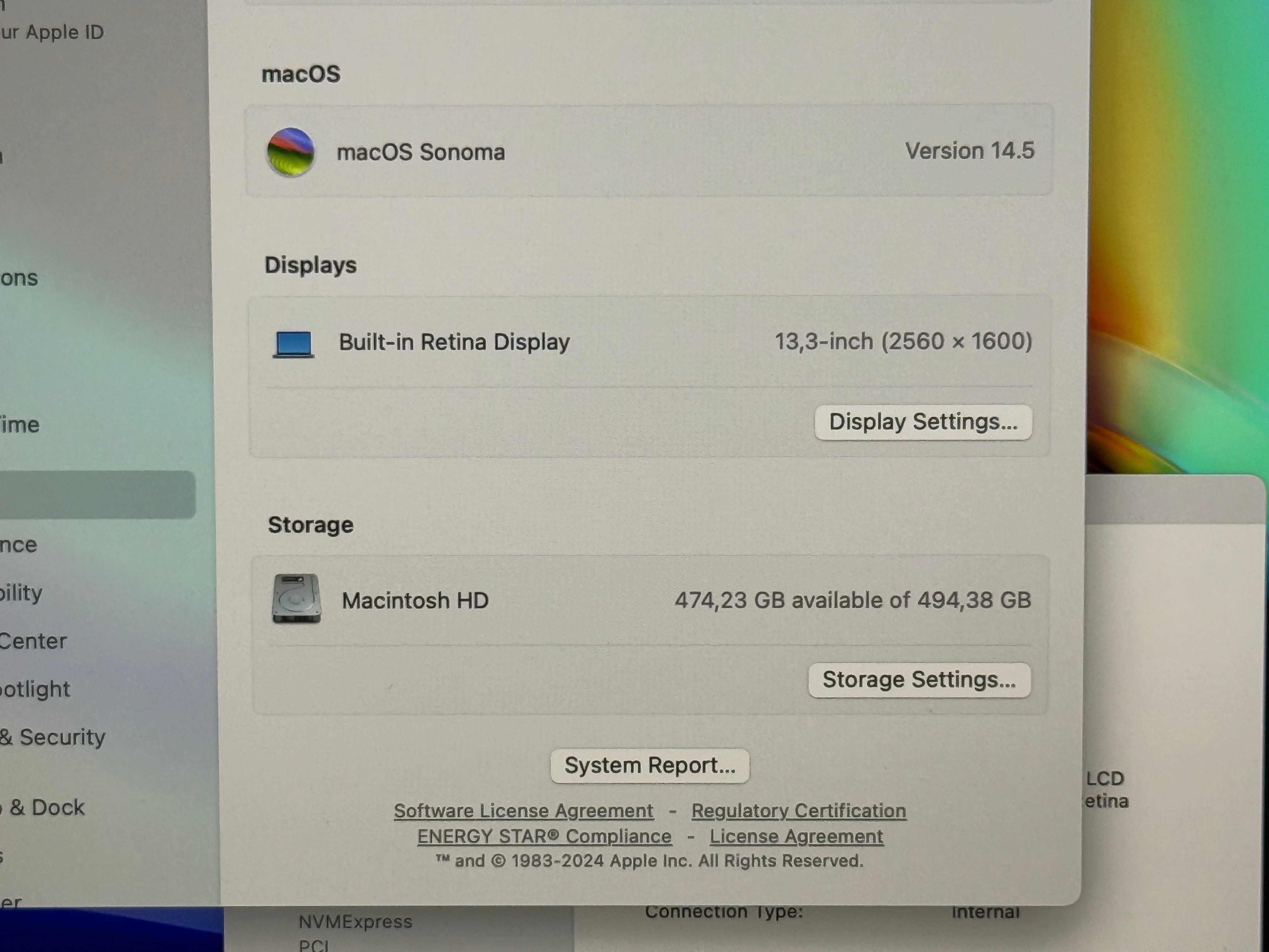 MacBook Pro 13 M1`8 Cpu/8 Gpu/16GB RAM/512GB SSD/Бат 18ч