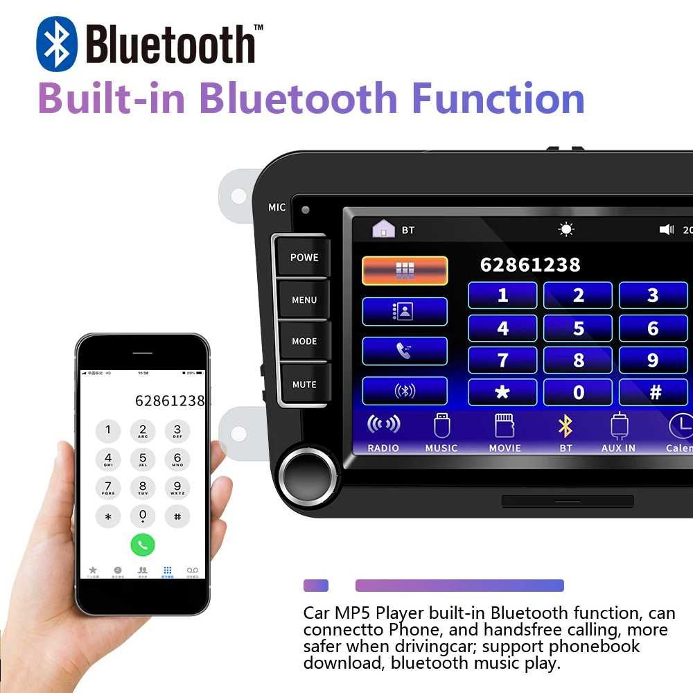 Android Мултимедия VW Skoda Seat Octavia golf 5 6 touran Passat Jetta