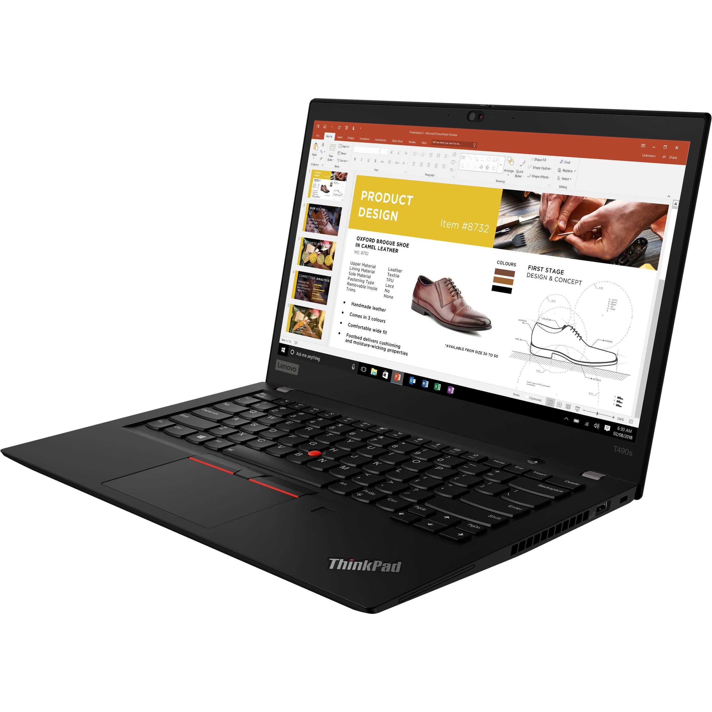 Лаптоп Lenovo ThinkPad T490s i7-8665U 16GB 512GB NVMe Touch ГАРАНЦИЯ