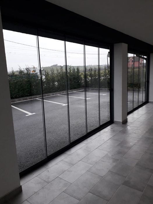 Inchideri terase din sticla securizata  cabine de dus balustrade balco