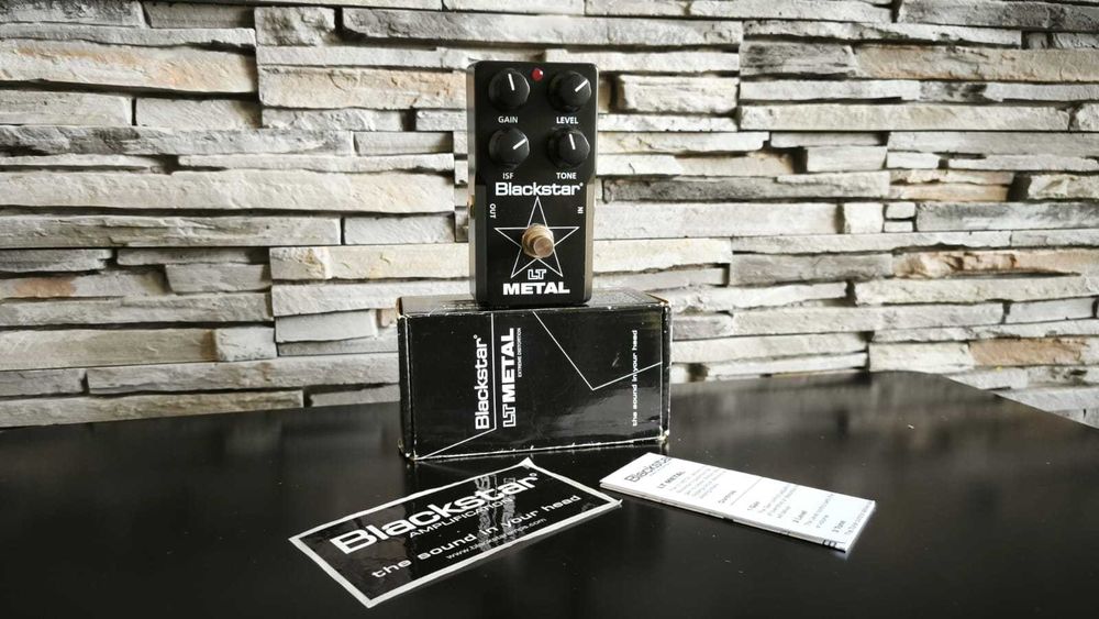Pedala efect chitara electrica Blackstar LT Metal Distorsion Garantie