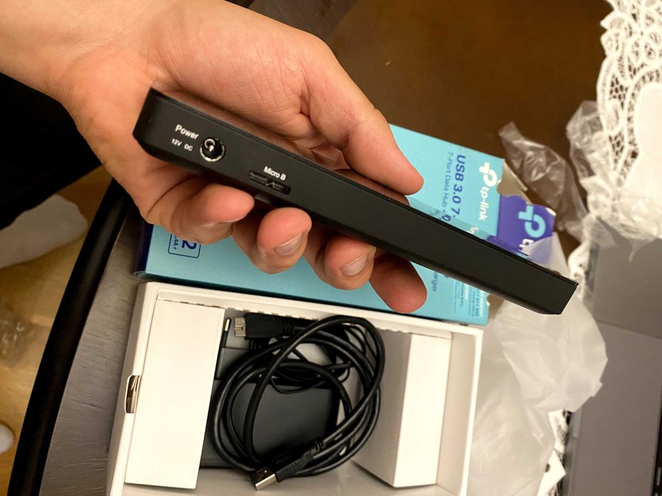 HUB USB TP-LINK UH720, 7 porturi USB 3.0, 2 porturi Fast Charging