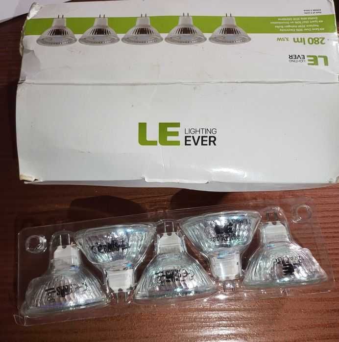 Set becuri led GU  5,3 la 12 volti