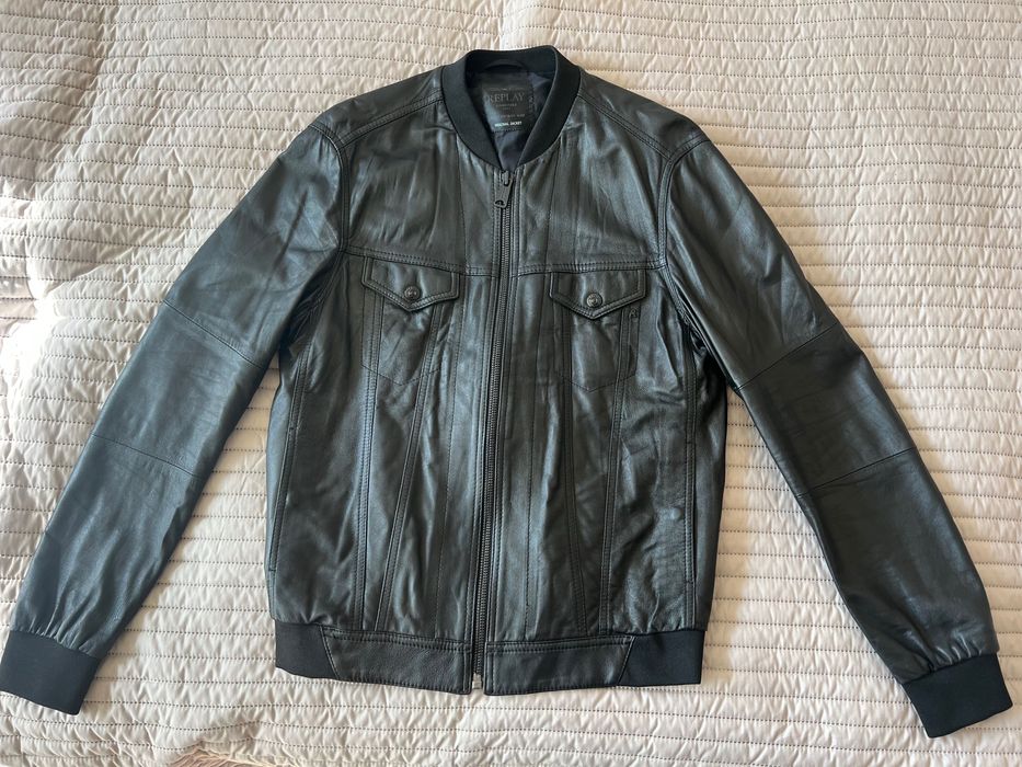 Replay яке от естествена кожа