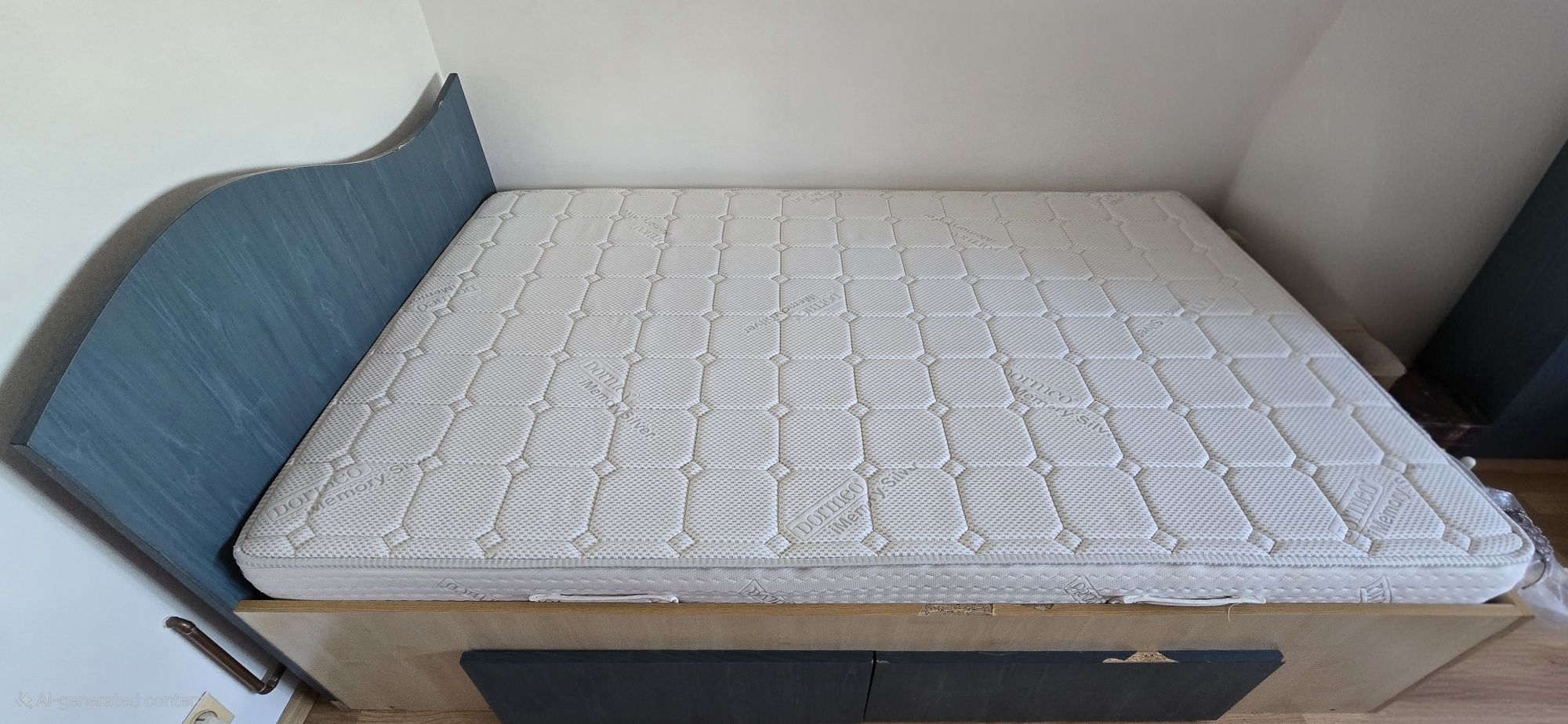 Pat cu saltea Dormeo 120×200 cm