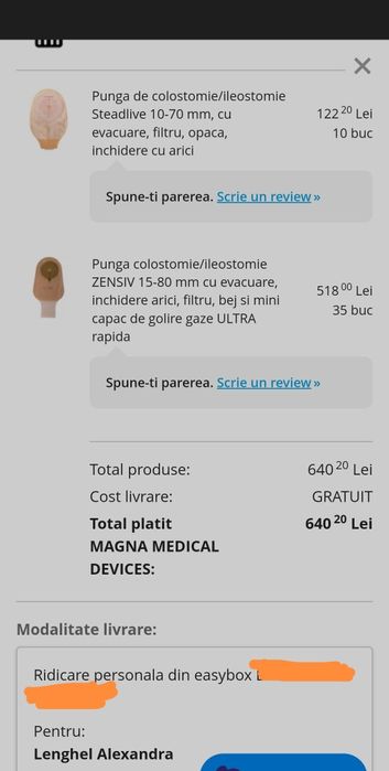 Pungi colostoma/ileosotma