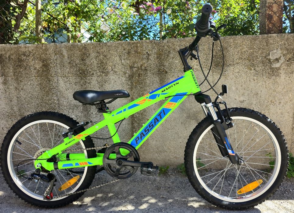 Алуминиев Детски велосипед 20цола Като нов 6 скорости Shimano