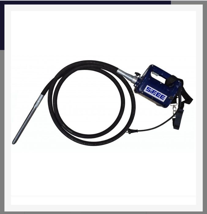 Vibrator beton SIFEE cu ax flexibil de 4m si cap vibrare 25mm