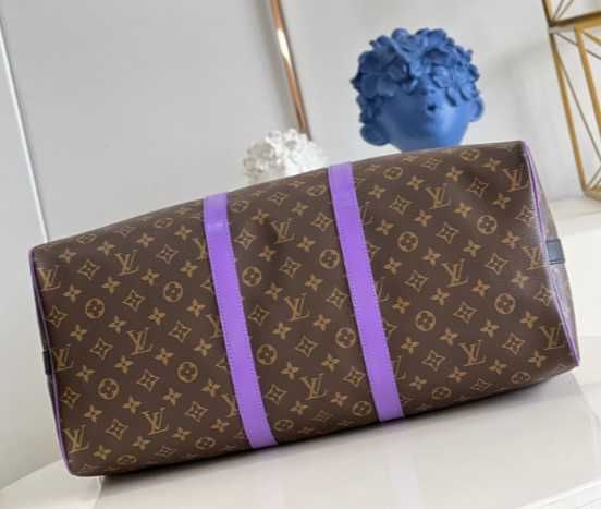 Geanta de voiaj Louis Vuitton, Keepall 50 cm, purple, Premium
