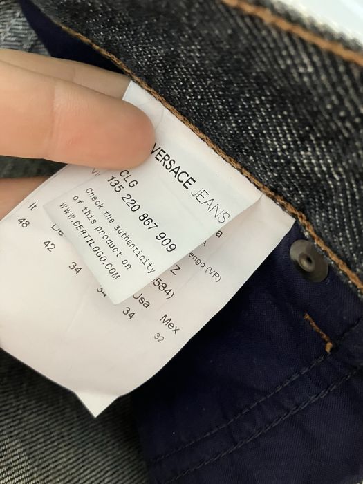 Blugi Versace Jeans - marimea W32 slim - S/M