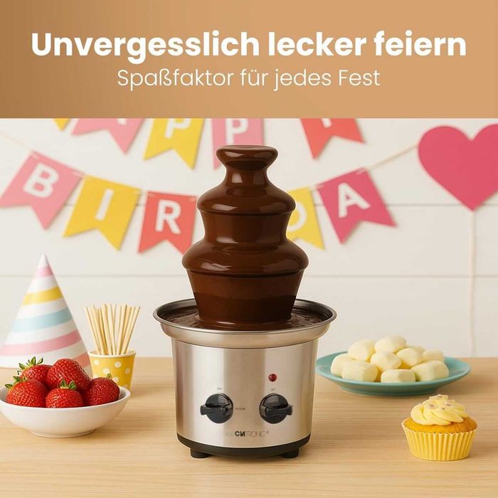 Шоколадов фонтан на три нива Clatronic (SKB 3248) 170W