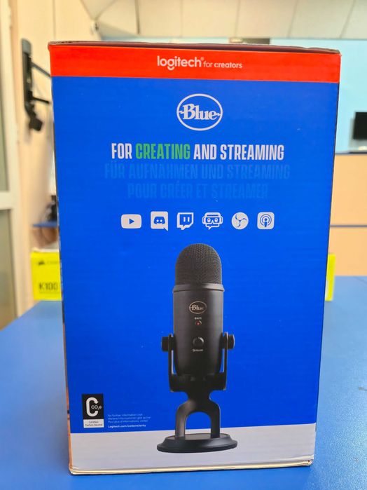 Logitech Yeti Blue for Creators Black