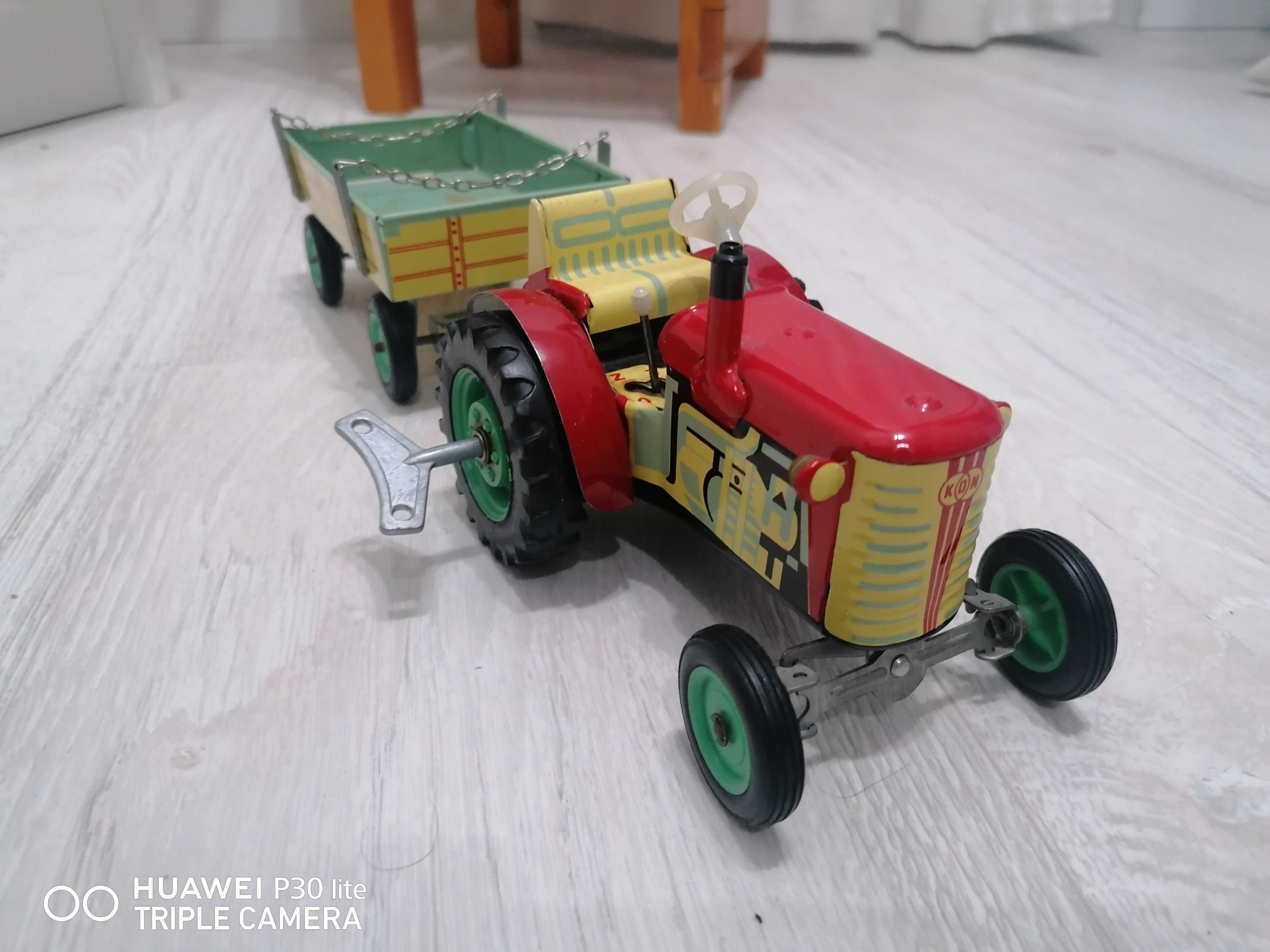 Jucărie veche tractor Zettor complet