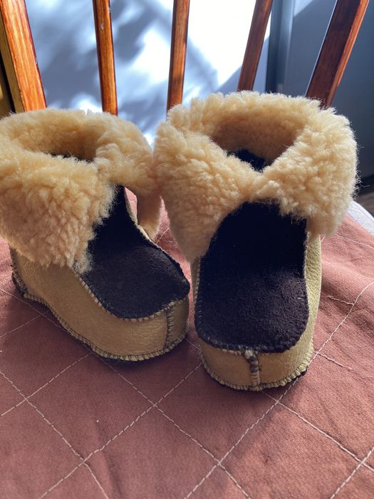 Чуни детские из цигейки