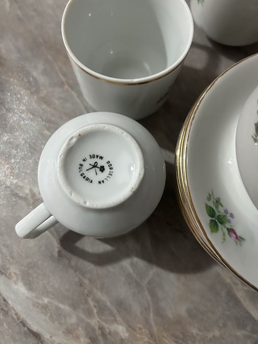 Порцеланов сервиз за кафе