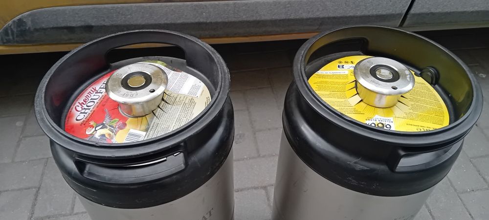 Метални кегове за многократна употреба - като нови