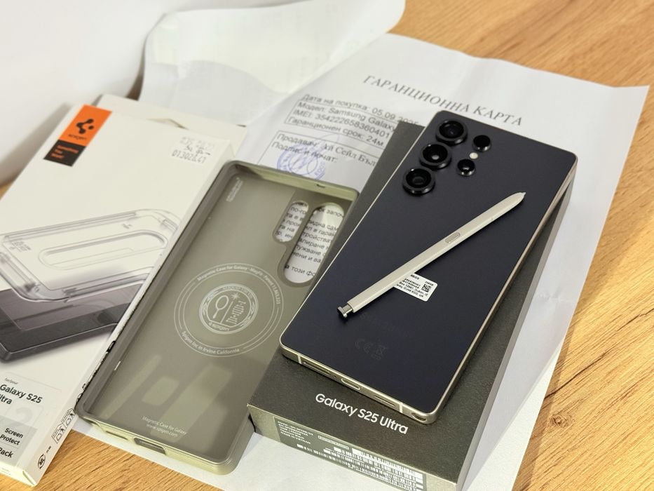 Samsung Galaxy S25 Ultra 15 зареждания!!! Гаранция!!!