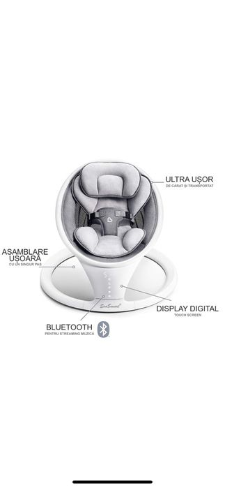 Evo smart leagan electric cu muzica de bebeluși