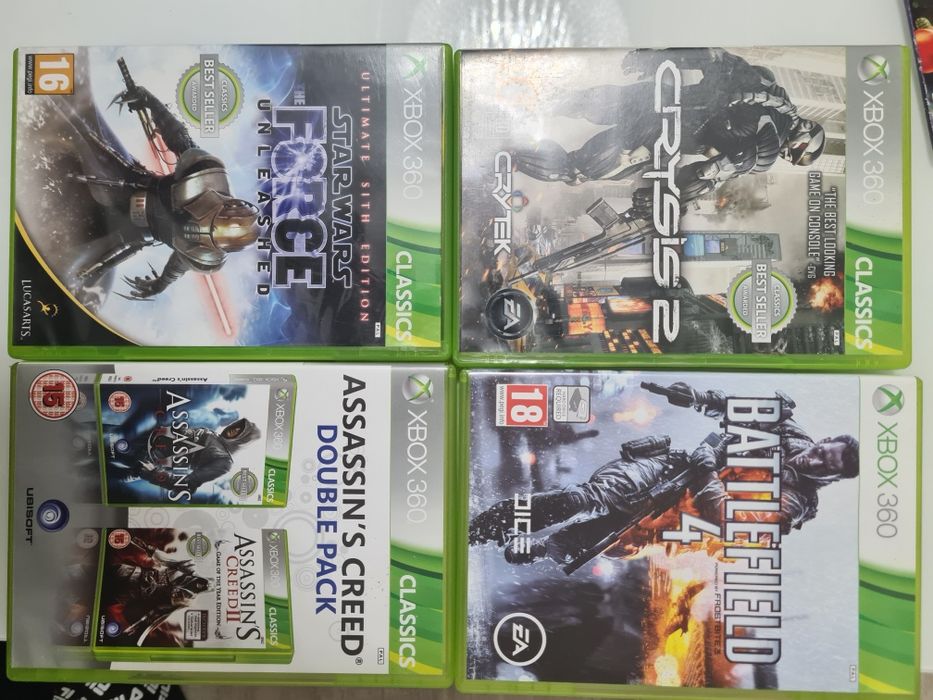Vand  36 de jocuri pentru XBox 360
