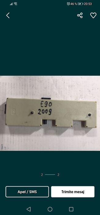 Modul Amplificator antena Bmw E90 cod. 21367510