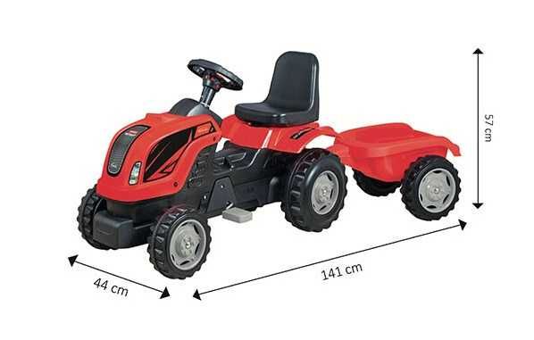 Tractor cu pedale si remorca detasabila Micromax MMX