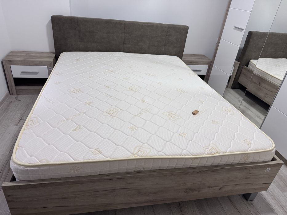 Mobila dormitor, pat, dulap, comoda, dulap pantofier