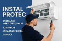 Montaj/Instalare Aer Condiționat - încarcare freon/igienizare/service