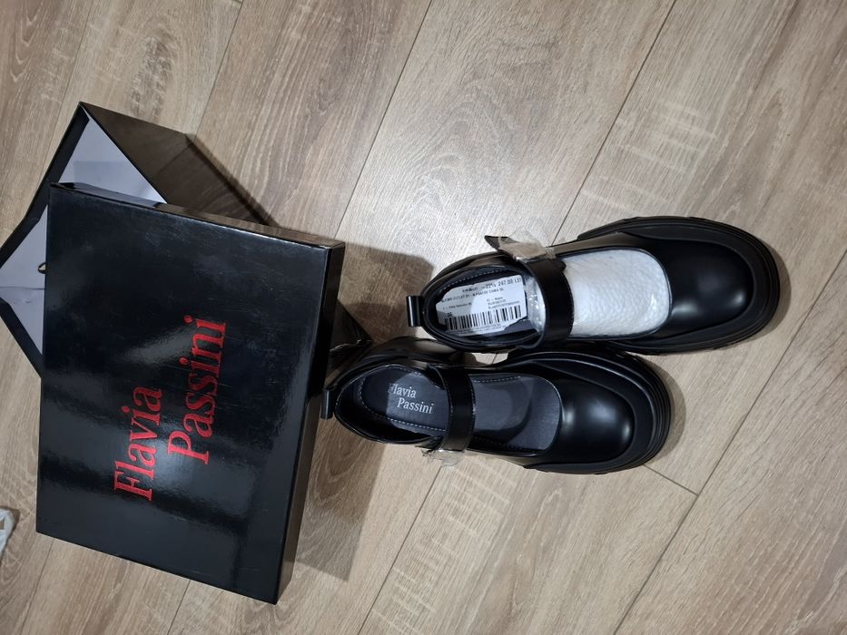 Pantofi din piele naturala Flavia Passini