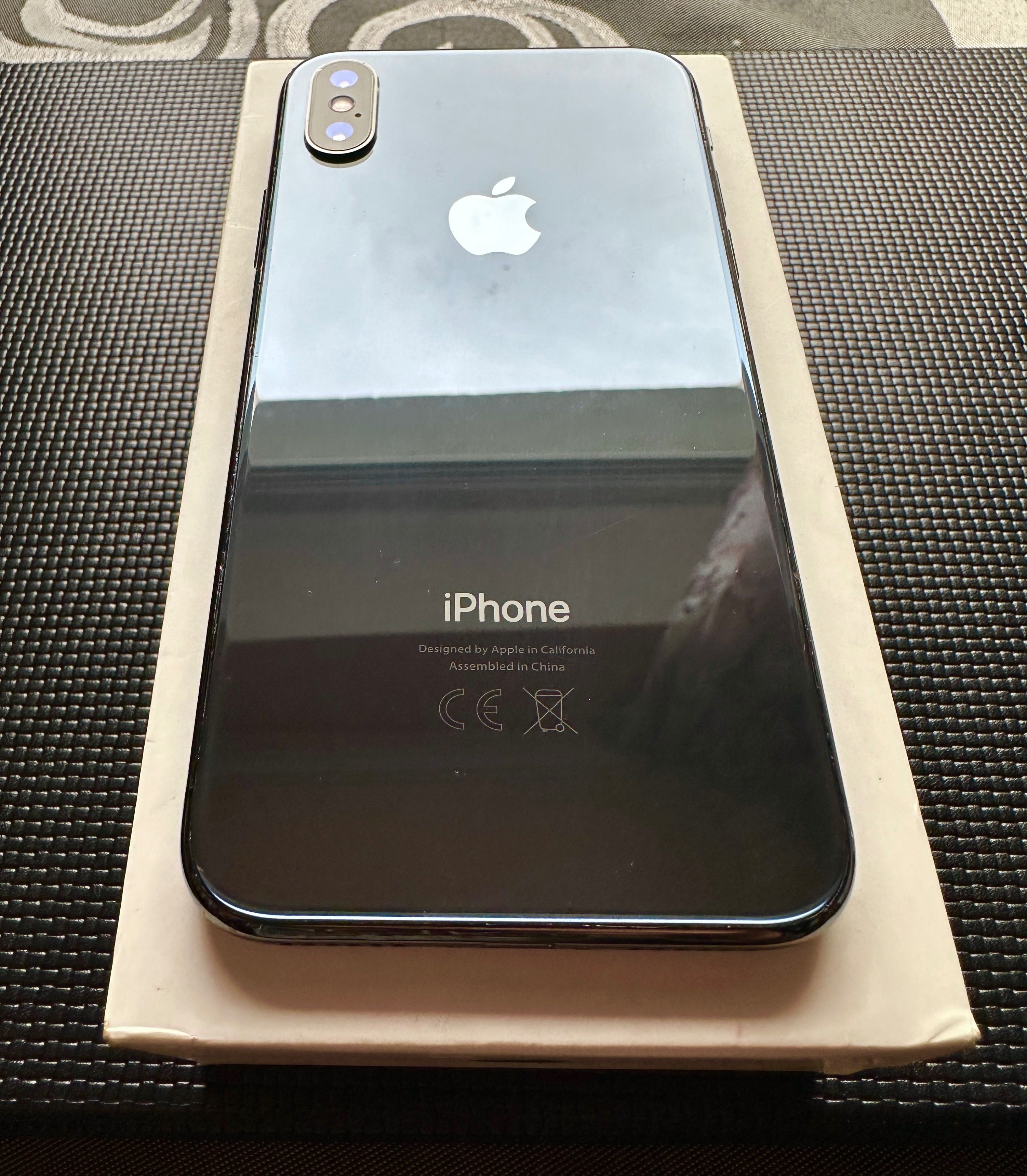 iPhone X Space Grey Impecabil / 256 Gb / Neverlocked / 100% bateria