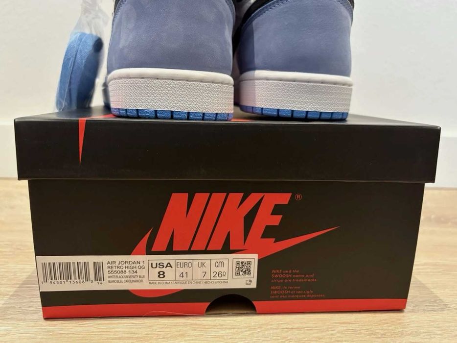 *NEW* Jordan 1 University Blue - verificare colet