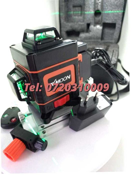 Nou  Nivela Laser Verde 4d Profesionala 16 Linii Autonivelare