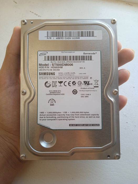 SSD lexar 128gb и HDD samsung 500gb
