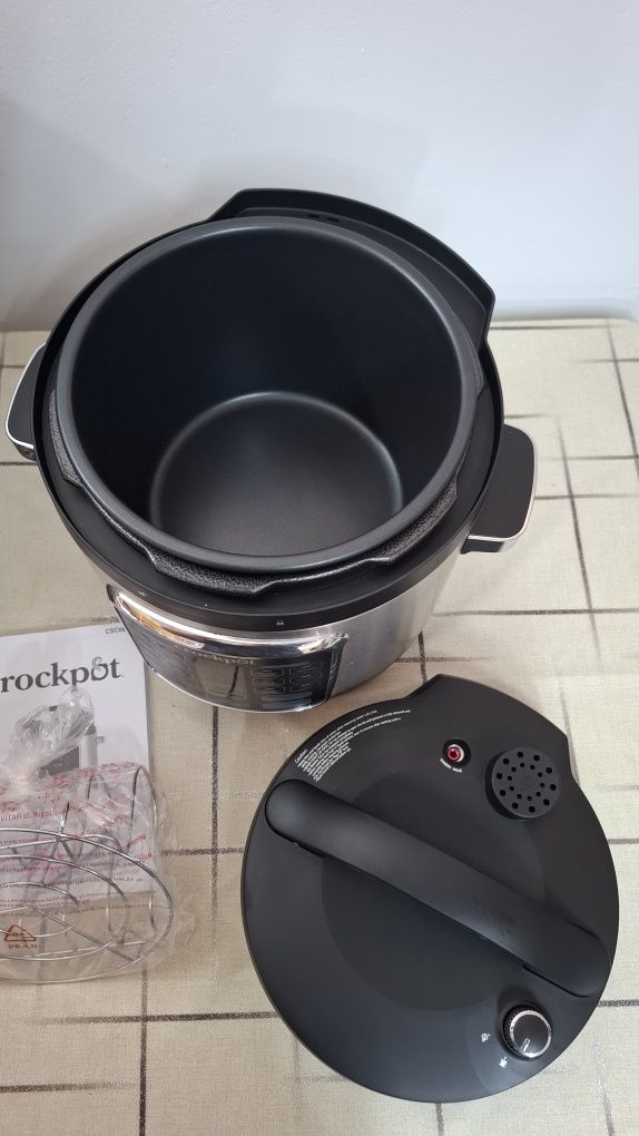 Мултикукър  под налягане Crock-Pot Turbo Express,5.6л,1400W,15програми