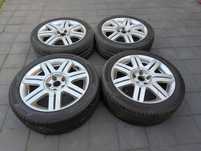 Jante aluminiu 5x112 R17 VW cauciucuri 225 45 R17