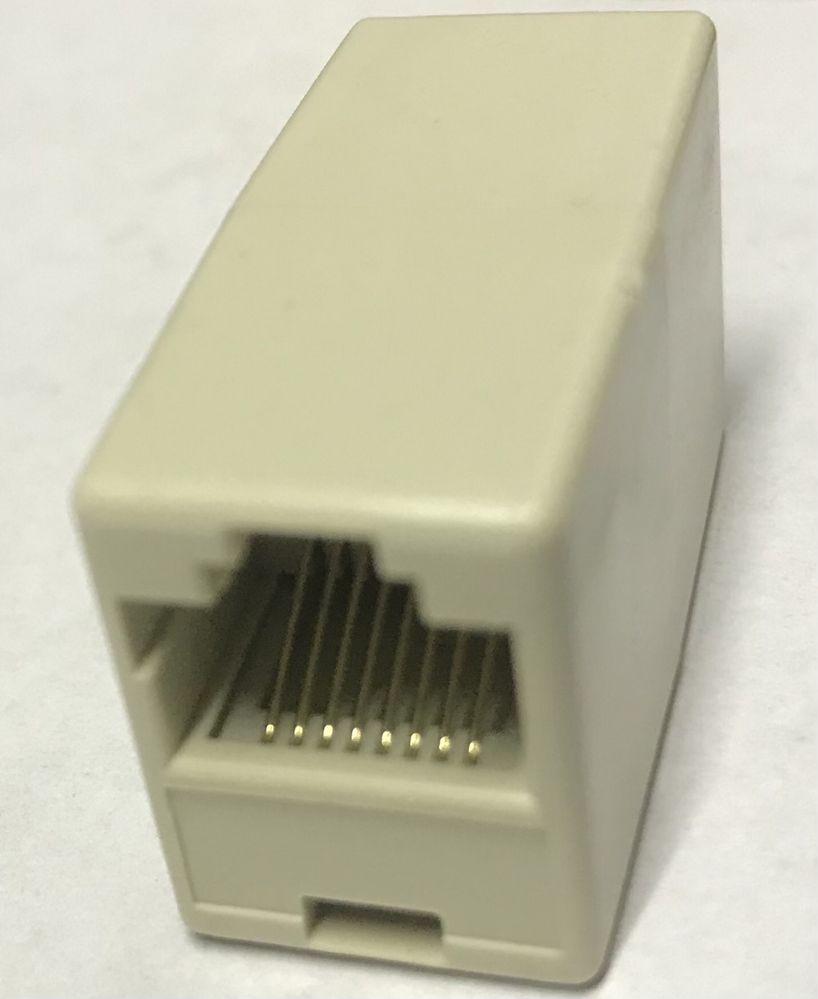 Соединитель проходной RJ-45